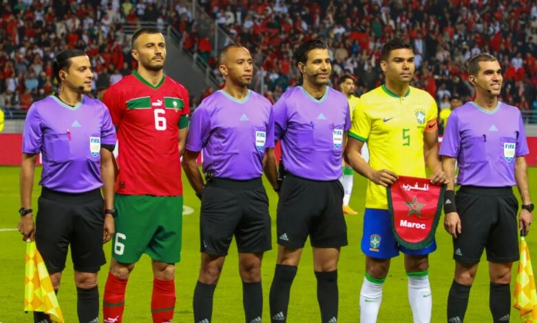 المغرب يفوز على البرازيل
