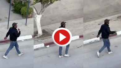 فيديو اعتداء على امرأة