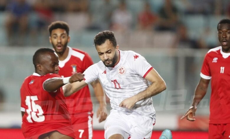 مباراة غينيا الاستوائية وتونس