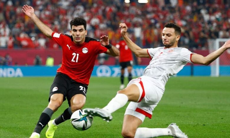 مباراة تونس ومصر